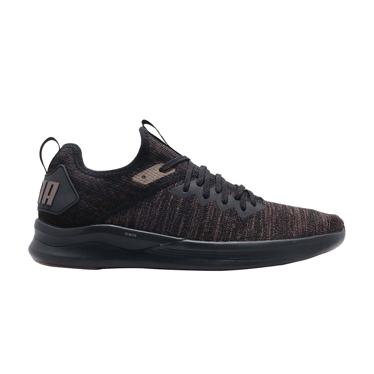 Puma Ignite Flash EvoKNIT Desert 'Mole' — Black/Mole