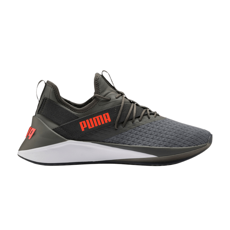 Puma Jaab XT 'Castlerock Fire Red' — Castlerock/White