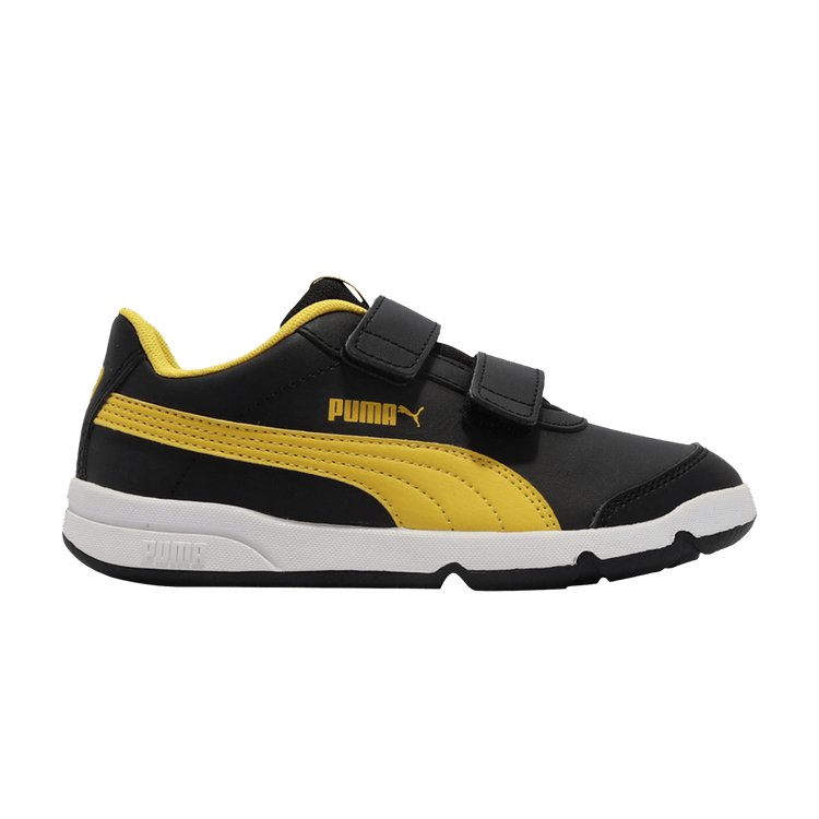 Puma Stepfleex 2 SL VE V PS 'Black Sulphur' — Black/Sulphur/White