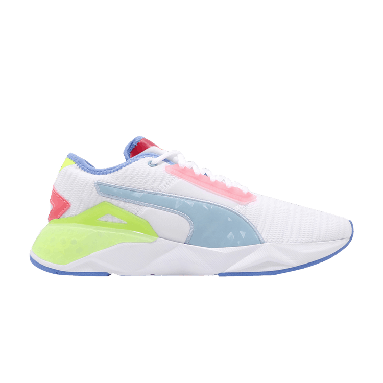 Puma Wmns Cell Plasmic 'Yellow Alert' — White/Yellow Alert/Milky Blue