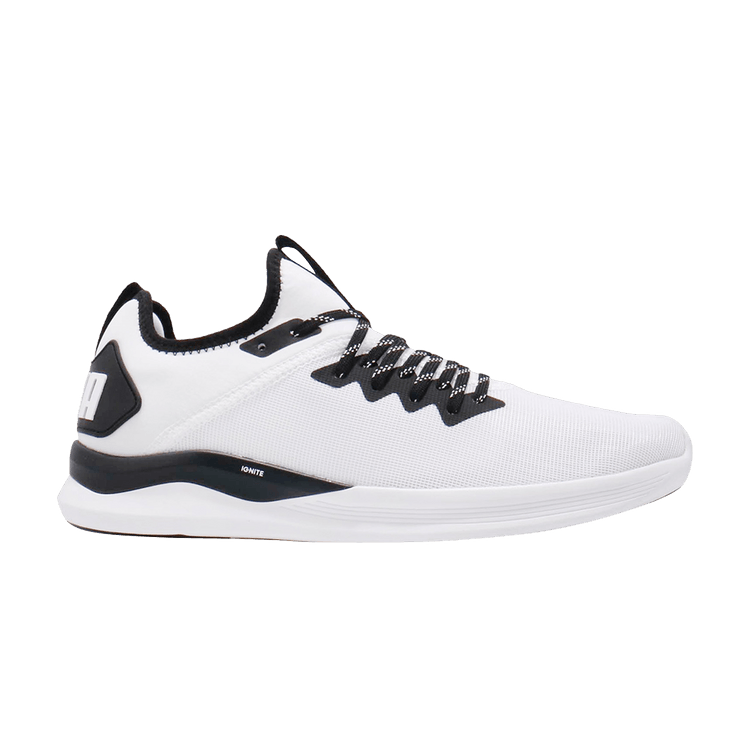 Puma Ignite Flash Mesh 'White Black' — White/Black
