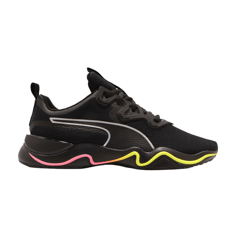 Puma Wmns Zone XT 'Ignite Pink' — Black/Ignite Pink/Silver