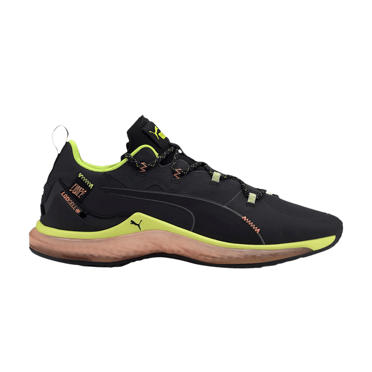 First Mile x Puma LQDCELL Hydra 'Black Yellow' — Black/Yellow/Orange