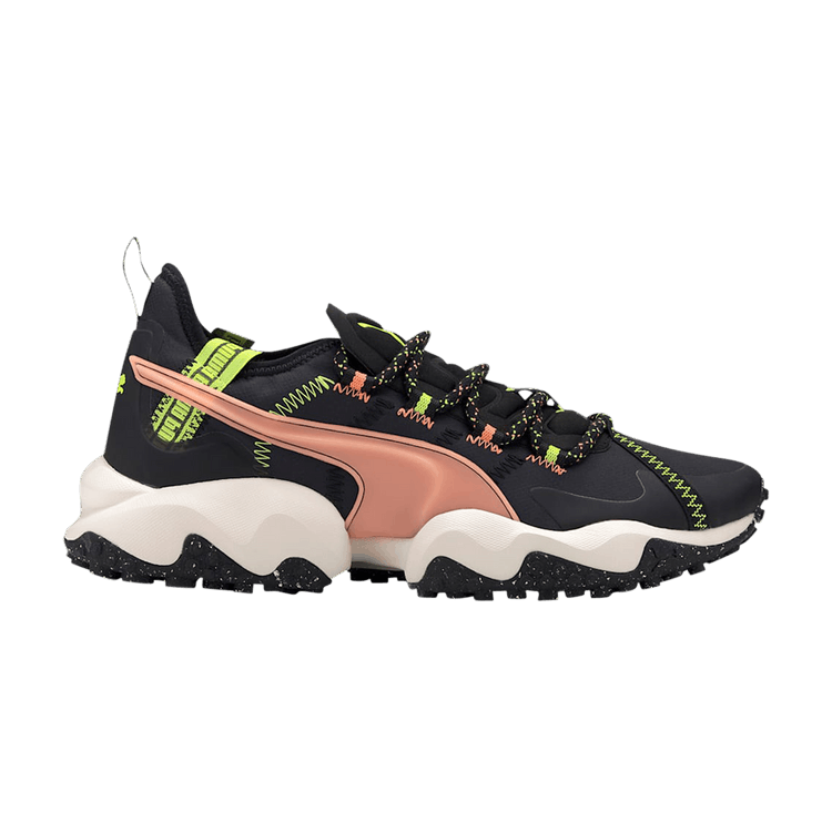 First Mile x Puma Erupt Trail 'Black Tapioca' — Black/Tapioca/Fizzy Orange