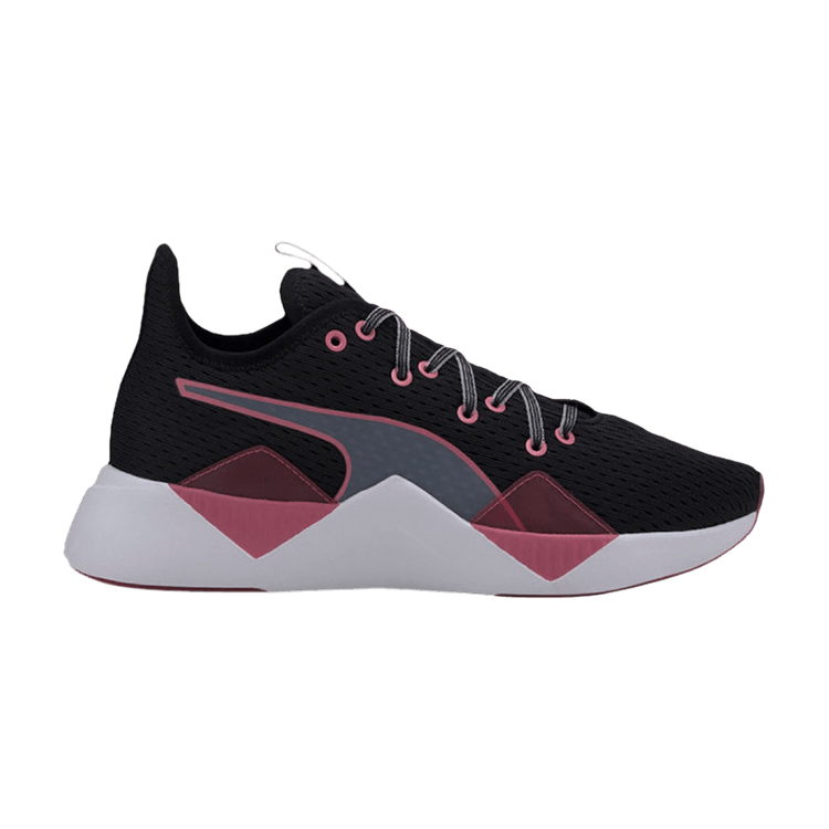Puma Wmns Incite FS Jelly 'Black Bubblegum' — Black/Bubblegum/White