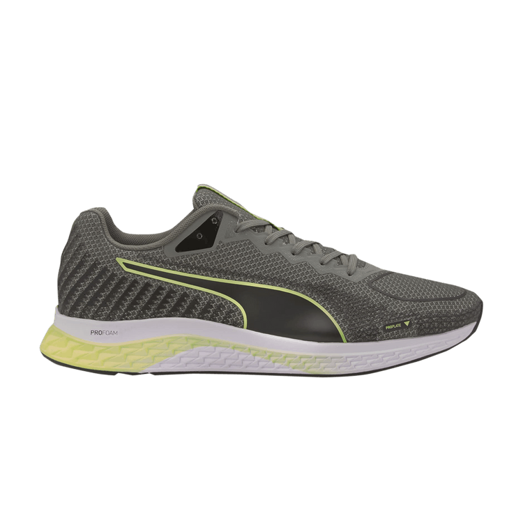 Puma Speed Sutamina 2 'Nano Print - Grey Black Fizzy' — Grey/Black/Fizzy Yellow