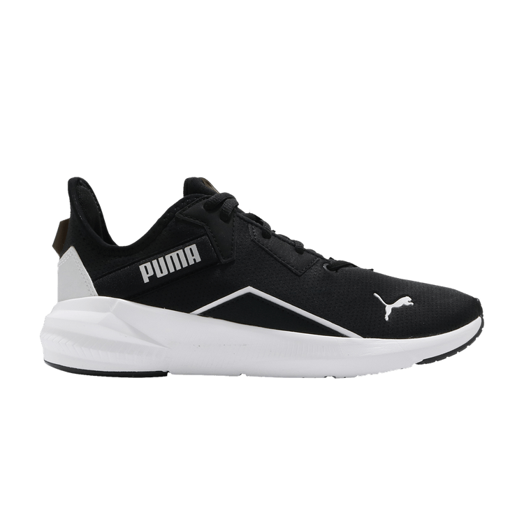 Puma Wmns Platinum 'Black Metallic Silver' — Black/White/Metallic Silver