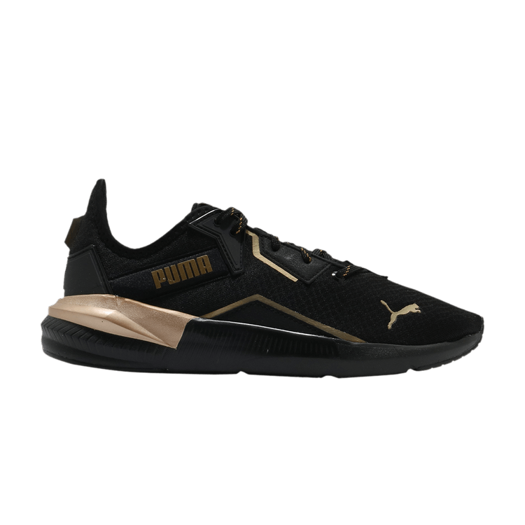 Puma Wmns Platinum Metallic 'Black Gold' — Black/Gold