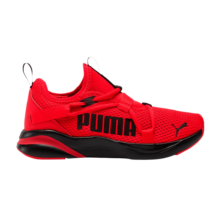 Puma Softride Rift Slip On Jr 'High Risk Red' — High Risk Red/Black