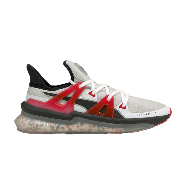 Puma Jamming 2.0 'White Black Red' — White/High Risk Red/Black