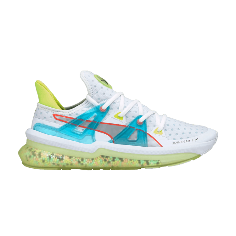Puma Jamming 2.0 'White Yellow Alert' — White/Yellow Alert/Scuba Blue
