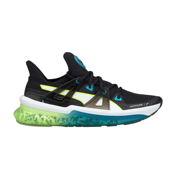 Puma Jamming 2.0 'Black Scuba Blue Gradient' — Black/Scuba Blue/Yellow Alert