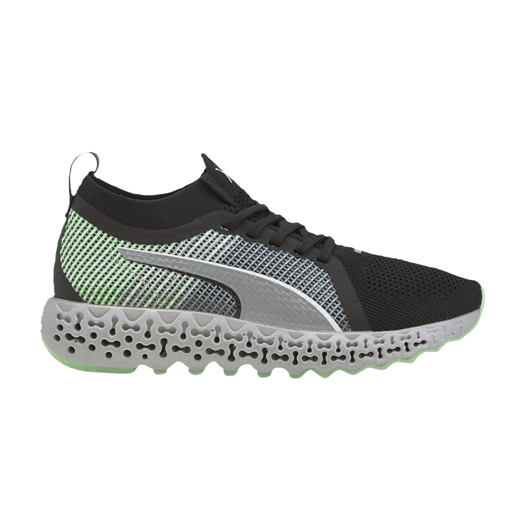 Puma Wmns Calibrate Runner 'Black Elektro Green' — Black/Elektro Green