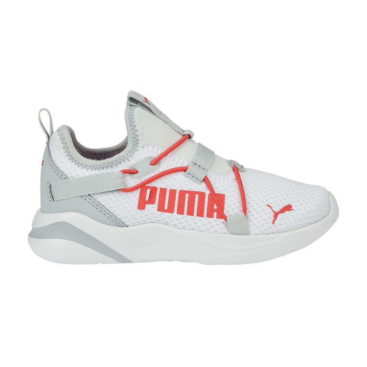 Puma Softride Rift Pop Little Kid 'White Salmon' — White/Salmon