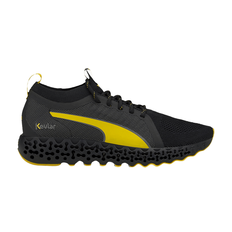 Kevlar x Puma Calibrate Runner 'Black Super Lemon' — Black/Super Lemon