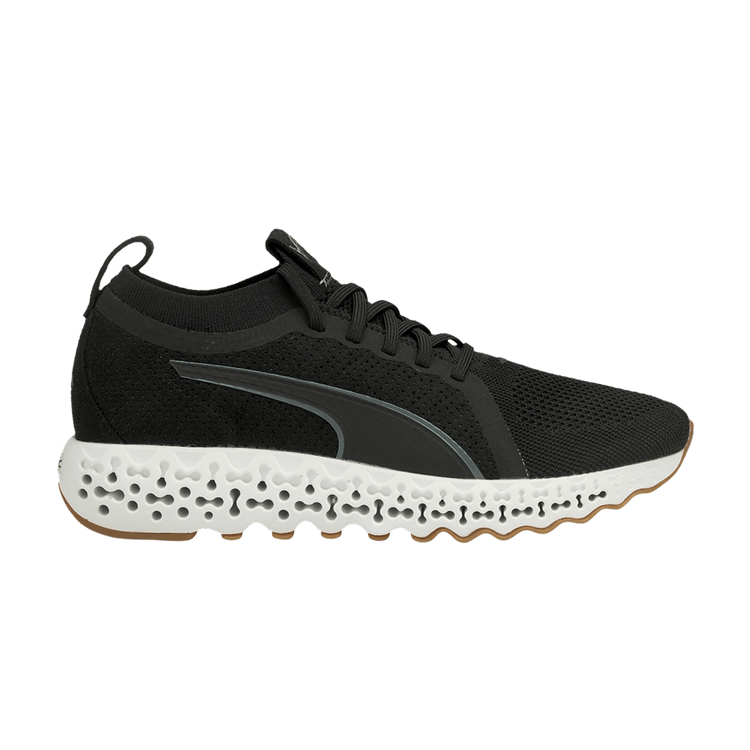 Puma Calibrate Runner Luxe 'Black' — Black/White