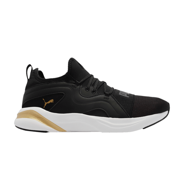 Puma Wmns Softride Rift Breeze 'Black Team Gold' — Black/Team Gold