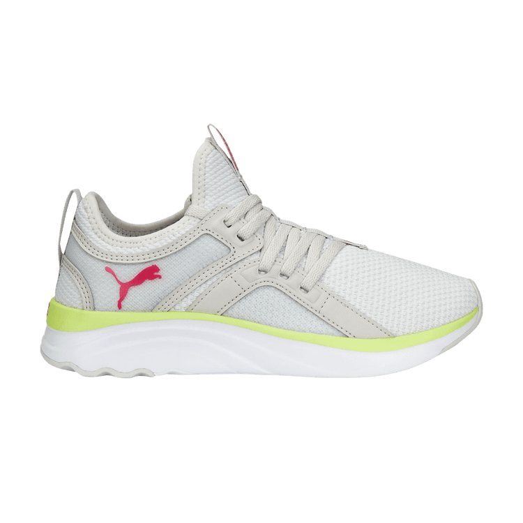 Puma Softride Sophia Big Kid 'Grey Glowing Pink' — Grey/Glowing Pink/White