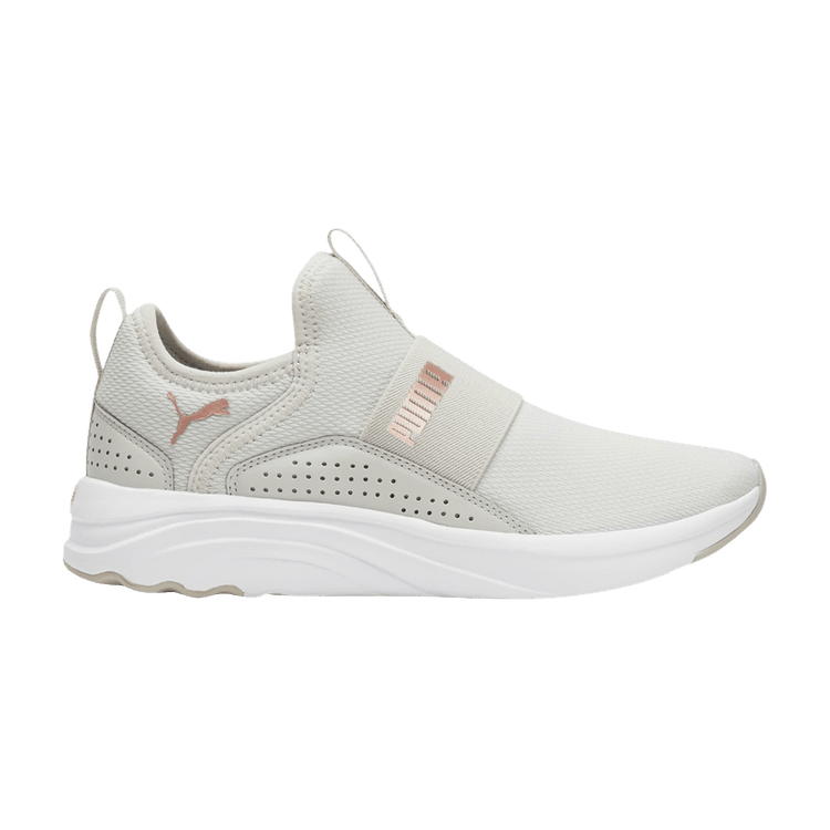 Puma Wmns Softride Sophia Slip-on 'Grey Rose Gold' — Grey Violet/Rose Gold