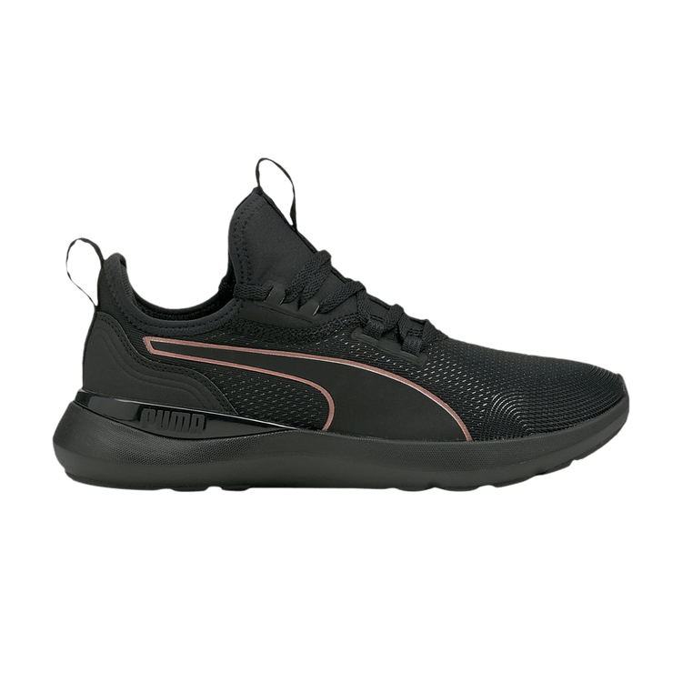 Puma Wmns Pure XT Moto Rose 'Black Rose Gold' — Black/Rose Gold