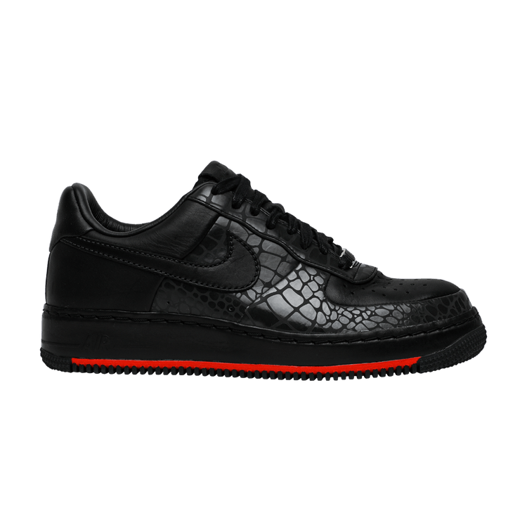 Nike Air Force 1 Supreme Vib I/O 07 'Rosie's Dry Goods' — Black/Black-Pearl White