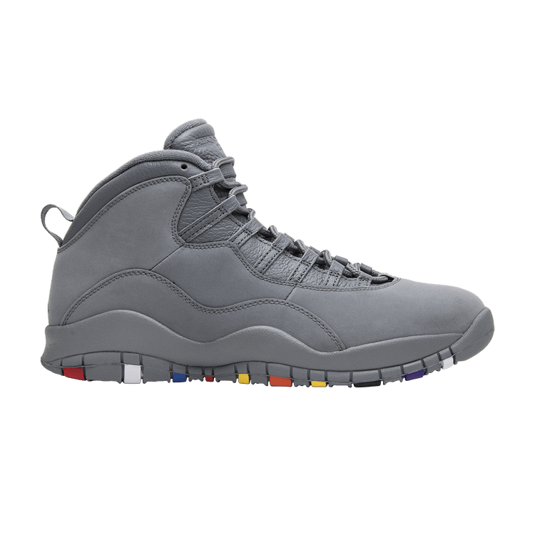 Air Jordan 10 Retro 'Cool Grey' 2018 — Cool Grey/White-Cool Grey