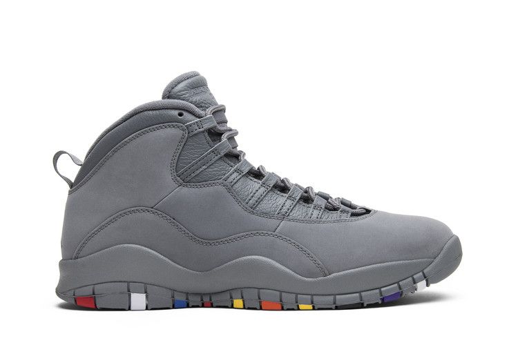 Air Jordan 10 Retro 'Cool Grey' 2018 — Cool Grey/White-Cool Grey