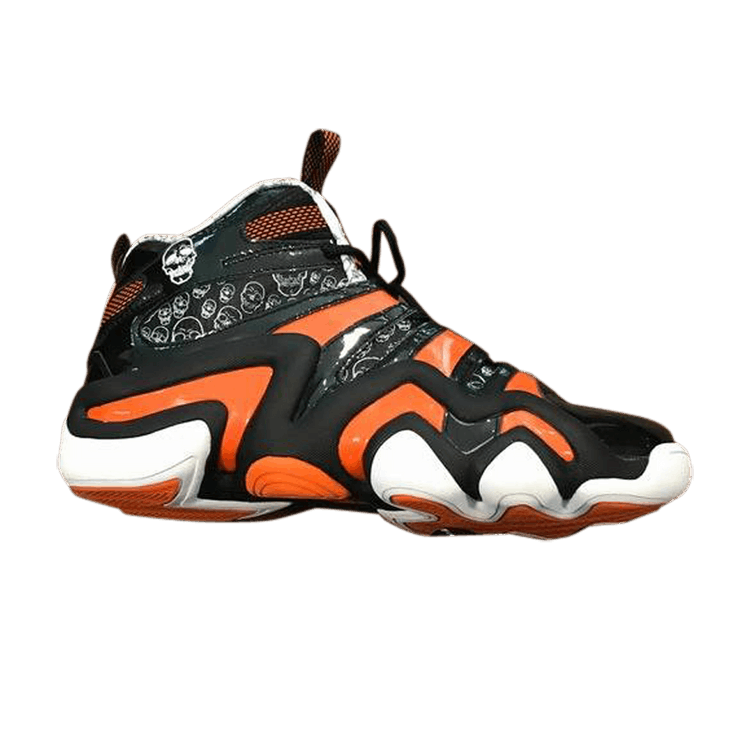 Adidas Crazy 8 'Black Orange Skull' — Black/Orange/Black