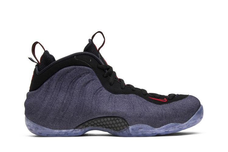 Nike Air Foamposite One 'Denim' — Obsidian/University Red-Black