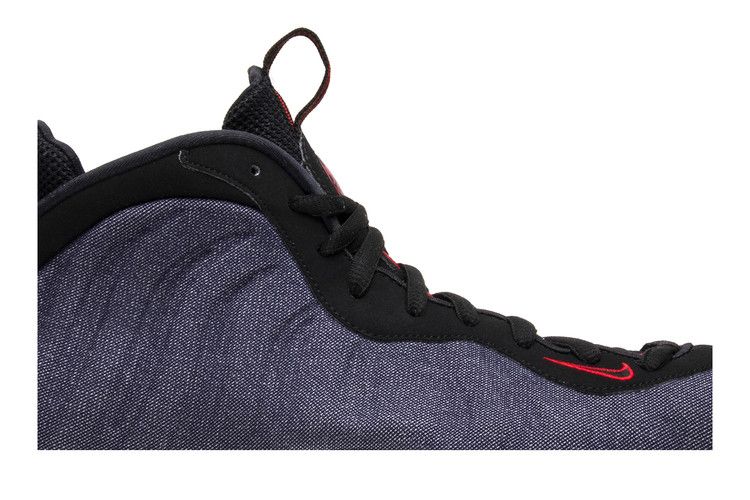 Nike Air Foamposite One 'Denim' — Obsidian/University Red-Black