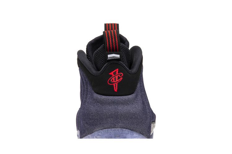 Nike Air Foamposite One 'Denim' — Obsidian/University Red-Black