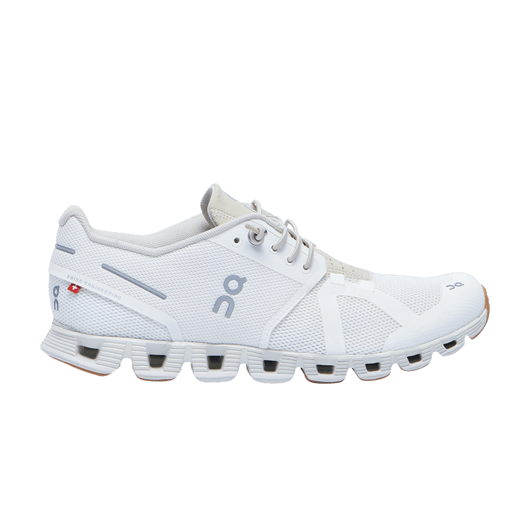 ON Wmns Cloud 'White Sand Gum' — White/Sand
