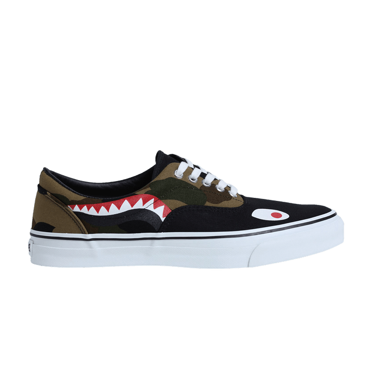 BAPE Yank Sta 'Shark Face - Soldier Camo' — Yellow