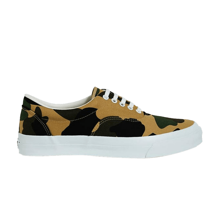 BAPE Yank Sta Low 'Camo' — Yellow/Camo