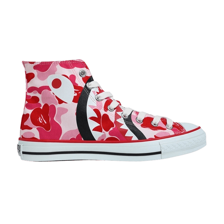 BAPE ABC Shark Ape Sta High 'Pink Camo' — Pink