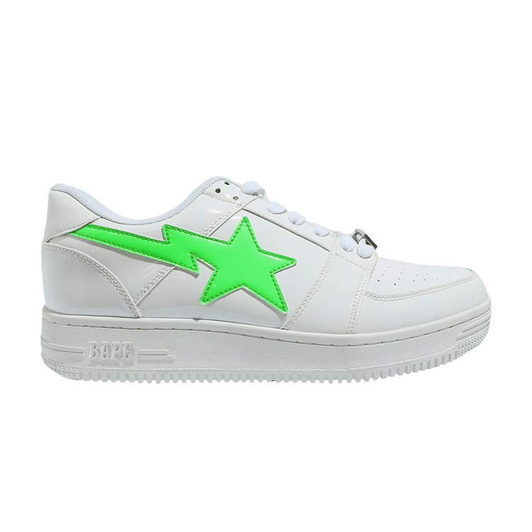 The Weeknd x Bapesta M2 Low 'XO - White' — White/Neon Green