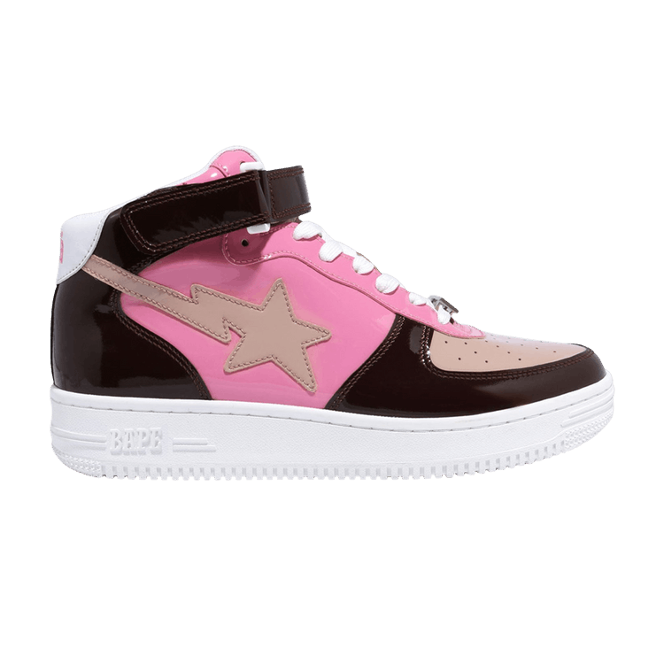 Bapesta Mid 'Brown Pink' — Brown