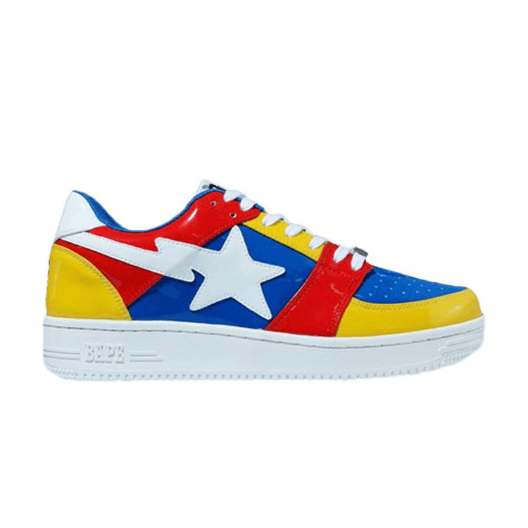 Medicom Toy x Bapesta Low M1 'Multi-Color' — Multi-Color