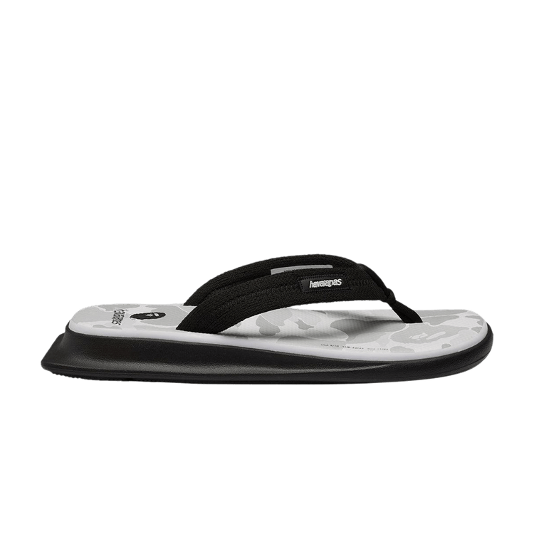 BAPE x Havaianas Tradi Zori Flip Flops 'White Camo' — White