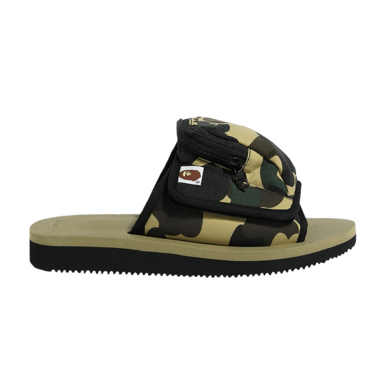 Suicoke x BAPE Camo Dao Sandal 'Yellow' — Yellow