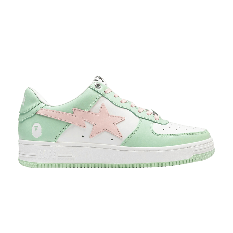 Bapesta Low 'Pastel-Rich Pack - Mint Green' — Green