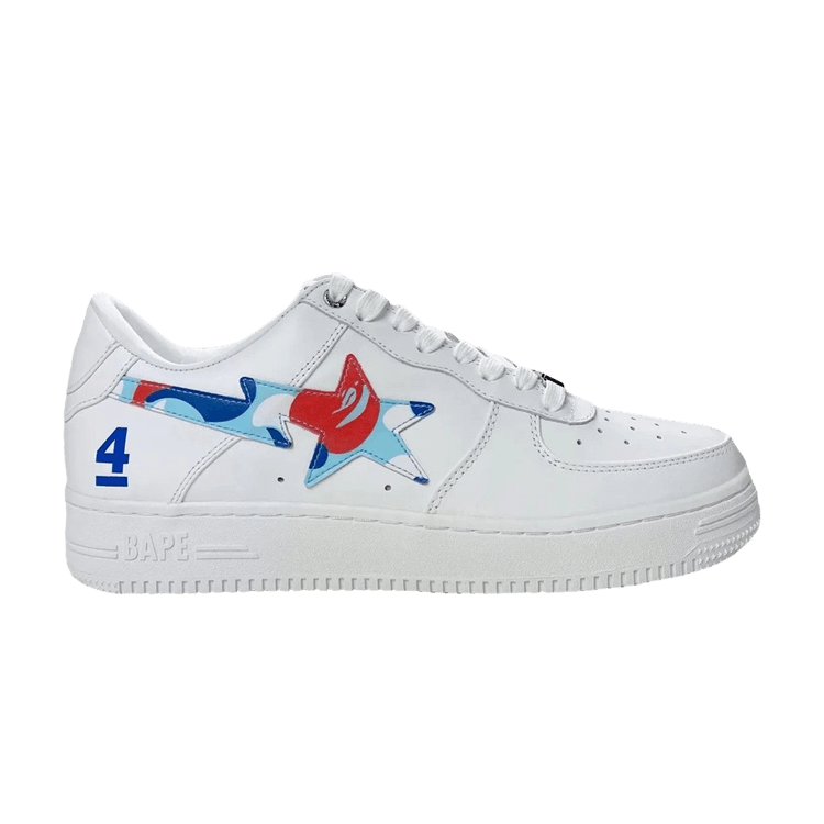 Bapesta 'Paris 4th Anniversary' — White