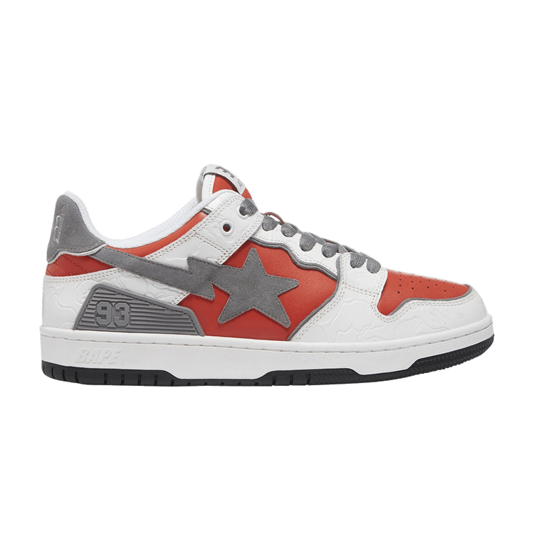 BAPE Wmns Sk8 Sta #4 L1 'Red' — Red