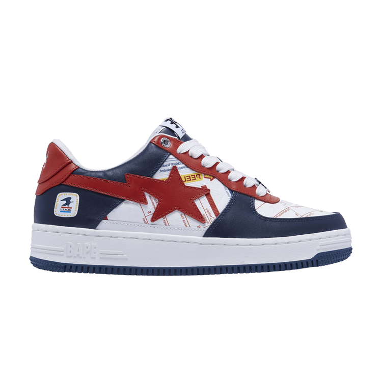 USPS x Wmns Bapesta 'Priority Mail Express Label' — Priority Mail Express Label