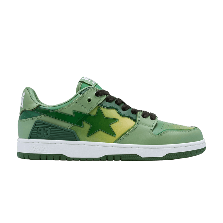 BAPE Sk8 Sta #5 'Green Gradient' — Green