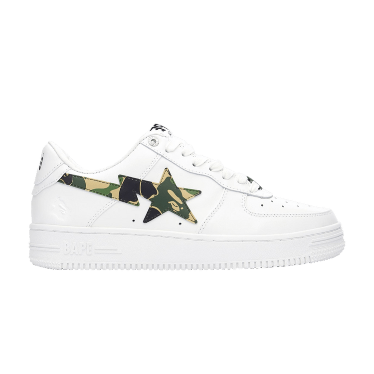 Wmns Bapesta 'ABC Camo - Green' 2022 — White/Green