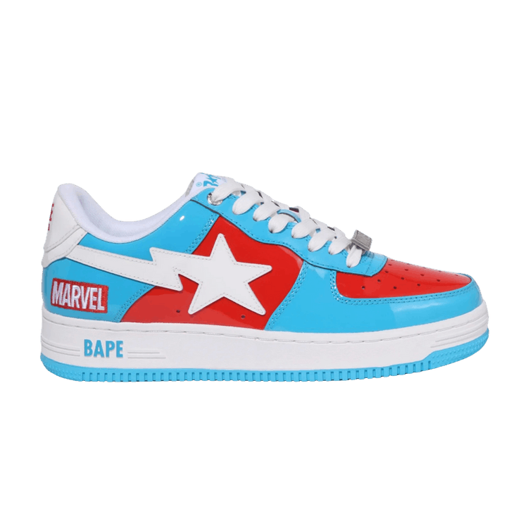 Marvel x Bapesta 'Captain America' — Blue