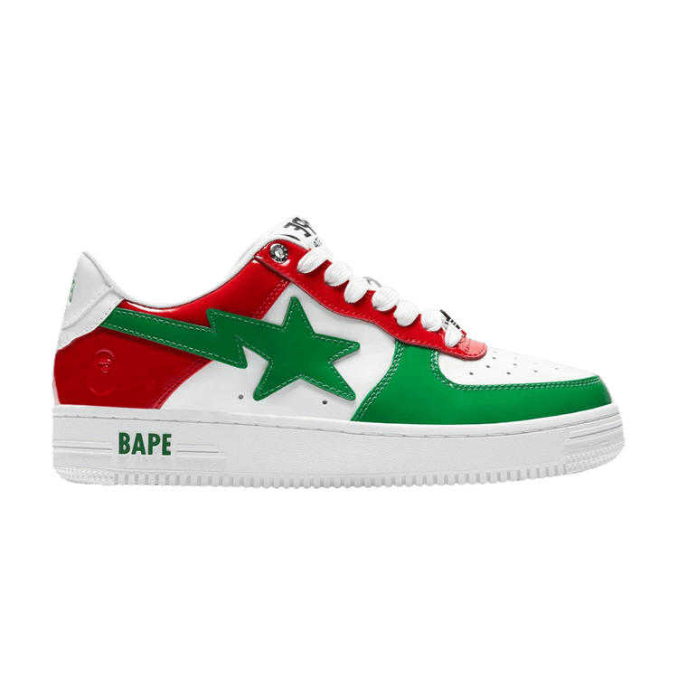 Wmns Bapesta M1 'Italy' — Green/Red/White