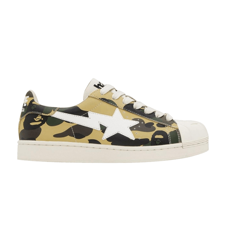 BAPE Skullsta '1st Camo - Yellow' — Yellow