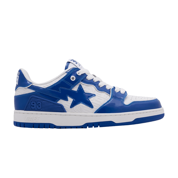BAPE Wmns Sk8 Sta #5 'Luxury Sport Monogram - Blue' — Blue